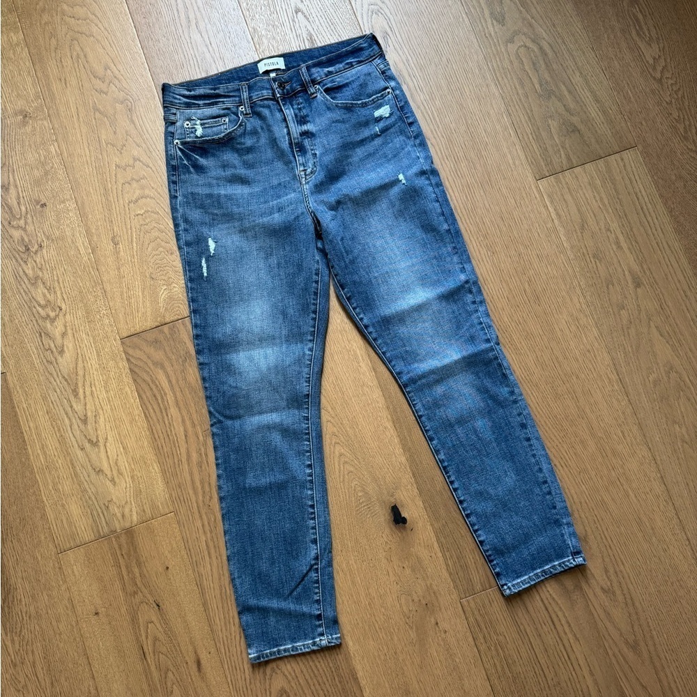 Pistola Aline High Rise Skinny - Size 31 - NWT - Medium Blue Wash